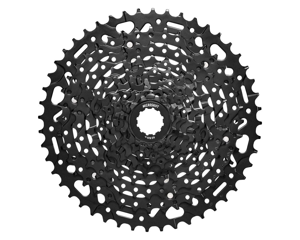 Microshift Advent MX H-Series Cassette (ED Black) (Shimano HG) (10 Speed) (11-48T)